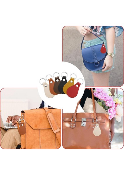 36PCS Pu Deri Deri Ana Zincir Kiti, Deri Anahtar Kiti Deri Anahtarlık Dıy Craft Için Anahtar Yüzük ve Perçinli (6 Renk) (Yurt Dışından) fırsatları