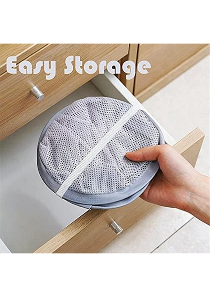 Örgü Katlanabilir Küçük Duvar Çamaşır Sepetleri, Asılı Çamaşırhane, Otel, Üniversite Yurt Kullanımı Beyaz (Yurt Dışından) modelleri