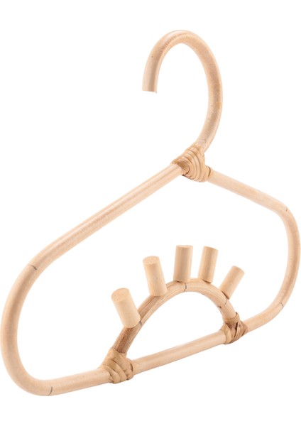 Rattan Giysileri Askı Çocuk Giysileri Organizatör Raf Çocuk Askı Çocuk Odası Dekorasyon Askı Giysileri, Güneş (Yurt Dışından) fırsatları