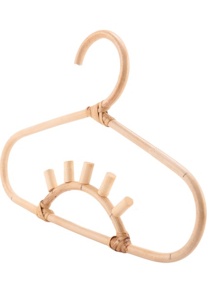 Rattan Giysileri Askı Çocuk Giysileri Organizatör Raf Çocuk Askı Çocuk Odası Dekorasyon Askı Giysileri, Güneş (Yurt Dışından) indirimleri