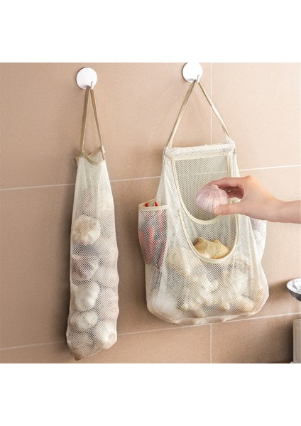 Asma Örgü Depolama Torbası Örgü Çanta Örgü Sarımsak Net Çanta Net Alışveriş Torbası Soğan Için Sarımsak Meyve Zencefil Sebzeleri (Yurt Dışından) modelleri
