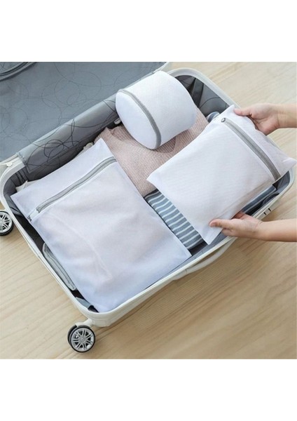 Çamaşır Torbaları Örgü Yıkama Torbaları (3pcs), Üniversite Için Narin Çamaşır Torbası, Yurt, Depolama 40 x 50CM (Yurt Dışından) indirimleri