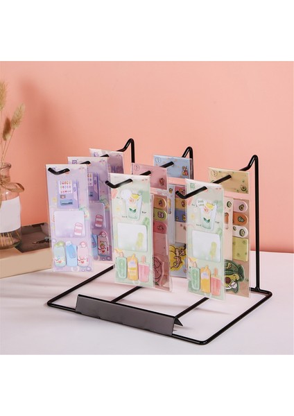 Basit Küpe Standı, Asılı Kolye Kasası Metal Kolye Depolama Çerçevesi Takı Ekran Rafı Siyah (Yurt Dışından) modelleri