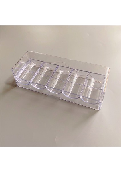 Kapak/casino Chip Tepsisi ile Akrilik Poker Yonga Rafı&#39;nı Kapaklı, Her Biri 100 Cips Tutar (Yurt Dışından) indirimleri