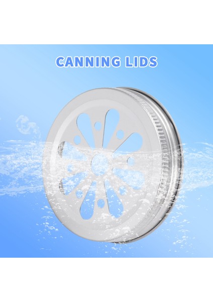 16PCS Normal Ağız, Saman Deliği ile Kesilmiş Pas Geçirmez, Top, Konserve Kavanozları, Vb. (Yurt Dışından) indirimleri