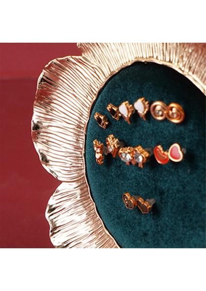 Çiçek Şeklindeki Dikey Mücevher Standı Mücevher Ekran Standı Küpe Saklama Rafı Kolyeler Yüzük Takı Standı (Yurt Dışından) fırsatları