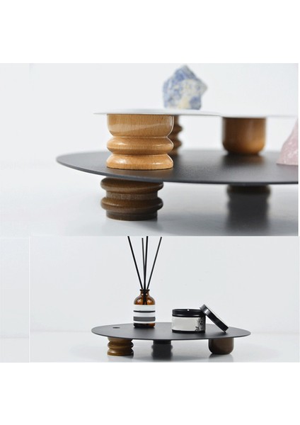 Nordic Masaüstü Süsler Aromaterapi Parfüm Depolama Tepsisi Makyaj Organizatör Tabağı Banyo Oturma Odası Tutucu A (Yurt Dışından) fiyatları