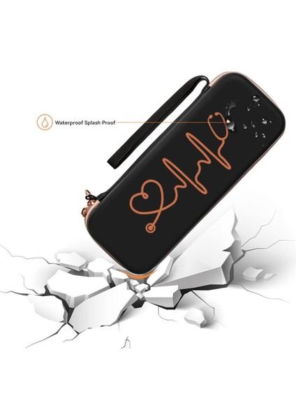 Stetoskop Saklama Kutusu Eva Portable Seyahat Taşıma Çantası, Sabit Sürücü, Kalem, Tıbbi Organizatör Beyaz (Yurt Dışından) modelleri