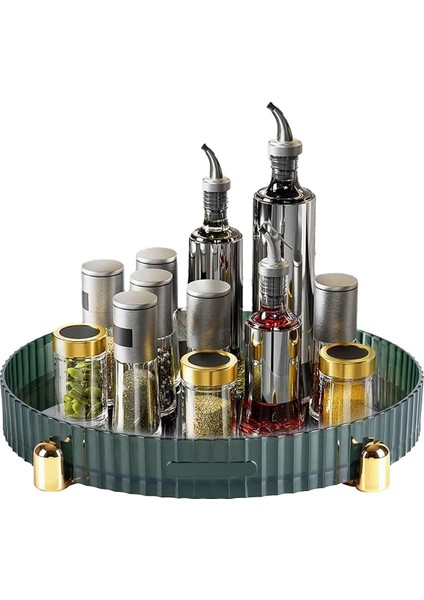 Makyaj Parfüm Organizatörü, Kabine Için Dönen Pikap Organizatör, Kapasiteli Banyo Vanity Tepsisi Organizatör (Yurt Dışından) fiyatları