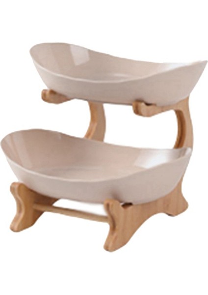 Meyve Tepsisi Rafları Masa Tabakları Yemek Takımı Mutfak Meyve Kasesi Bölümlü Şeker Kek Tepsiler Sofra Takımı Yemekleri B (Yurt Dışından)