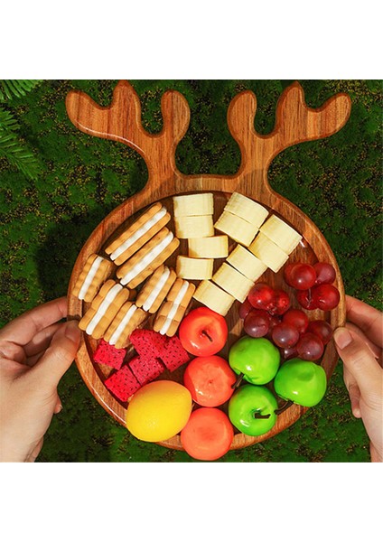 Meze Tabağı Köşe Saplı Dekoratif Tabak (Yurt Dışından) fırsatları