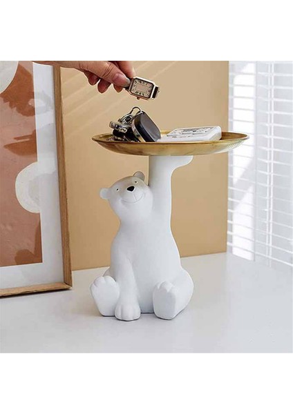 Giriş Yolu Tablosu, Takı Tepsisi, Kozmetik Depolama Tepsisi, Çok Amaçlı Dekoratif Depolama Tepsisi Için Anahtar Tepsi (Yurt Dışından) indirimleri