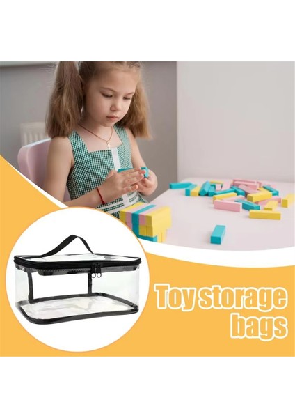 Yapı Taşları Organizatör Yapı Taşları Için Şeffaf Torba Yolculuğu Oyuncak Saklama Kutusu 2 Pvc Tahtadan Kırılma Çantası Seti (Yurt Dışından) fırsatları