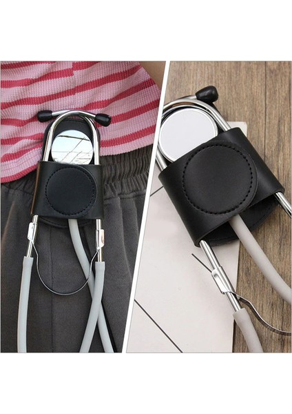 Littmann ve Most Stetoskoplar Için Deri Stetoskop Kılıflı Stetoskop Tutucu Stetoskop Klipli Kalça Tutucu (Yurt Dışından) indirimleri