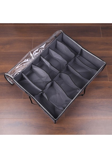 Yatak Ayakkabı Depolama Organizatörü, Katlanabilir Kumaş Ayakkabı Konteyneri Kutusu Açık Kapalı Pencere Depolama Çantası (Yurt Dışından) modelleri