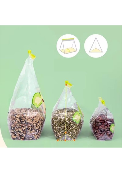 Meyve ve Sebze Depolama Çantası ile Yeniden Kullanılabilir Gıda Sınıfı Şeffaf Depolama Çantası Conta Kabı M+S (Yurt Dışından) fırsatları