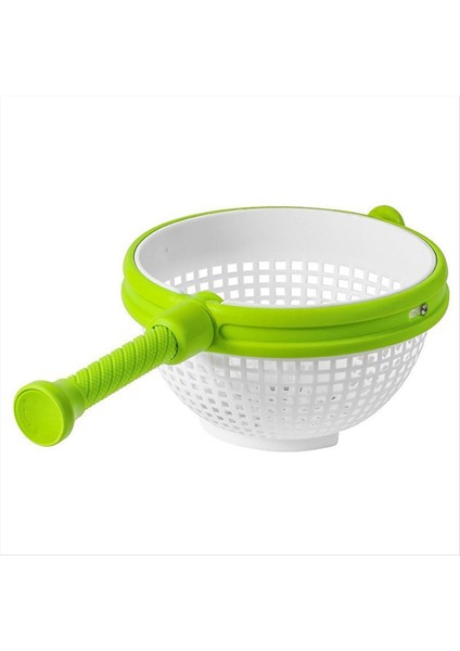 Katlanır Drenaj Sepeti Meyve ve Sebze Santrifüj Salata Spinner ile Saplı Mutfak Yararlı Şeyler (Yurt Dışından)