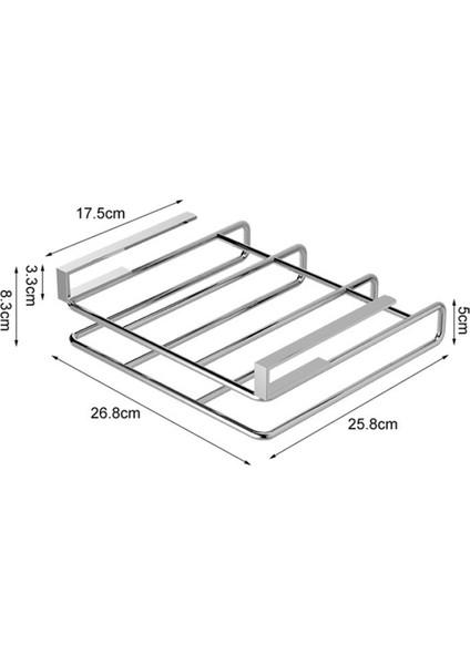 Dolap Kesme Tahtası Tutucu Paslanmaz Çelik Cilalı Kesme Tahtası Raf Yumruksuz Kesme Tahtası Askı A (Yurt Dışından) fiyatları