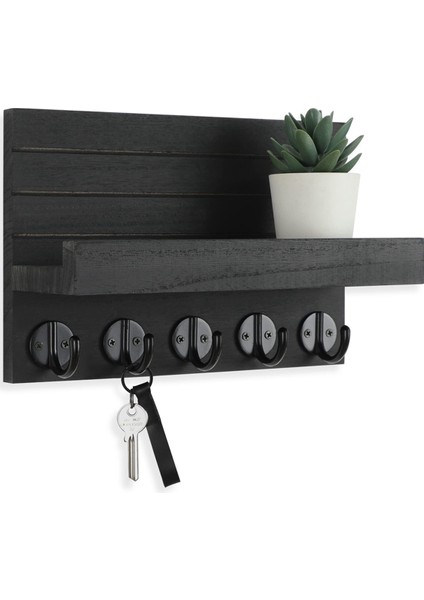 Raflı Duvar, Dekoratif Anahtar ve Posta Tutucusu Için Anahtar Tutucu Torbalar, Katlar, Şemsiye Için Büyük Kancalar Vardır (Yurt Dışından) modelleri