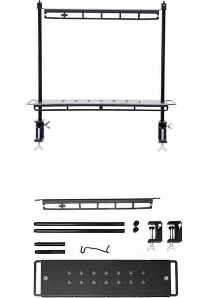 Depolama Rafı Katlanır Çok Katmanlı Raf Kamp Masa Üstü Çift Katmanlı Depolama Raf Çatal Teşheri Raf Işık Raf Kısa Stil (Yurt Dışından) fırsatları