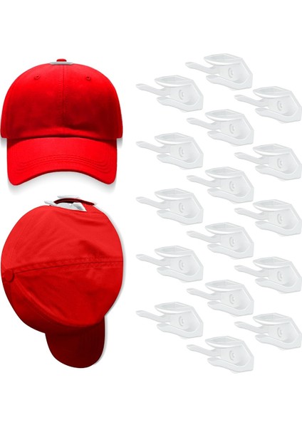 Beyzbol Şapkaları Için 16 Adet Yapışkan Şapka Kancaları, Güçlü Şapka Organizatörü, Minimalist Şapka Ekranı, Duvar Için Şapka Askıları (Beyaz) (Yurt Dışından) fiyatları