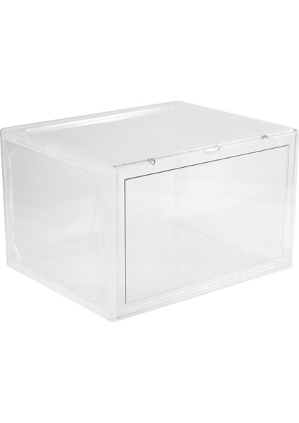 Manyetik Emme Sneaker Saklama Kutusu Şeffaf Basketbol Ayakkabı Ayakkabı Kutusu Koleksiyonu Ekran Ayakkabı Dolabı Temizle (Yurt Dışından) fiyatları