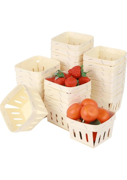 Küçük Ahşap Meyve Sepeti, Mini Kare Havalandırma Sepeti, Sepet Dökme Depolama Kapları Üretin (Yurt Dışından) fiyatları