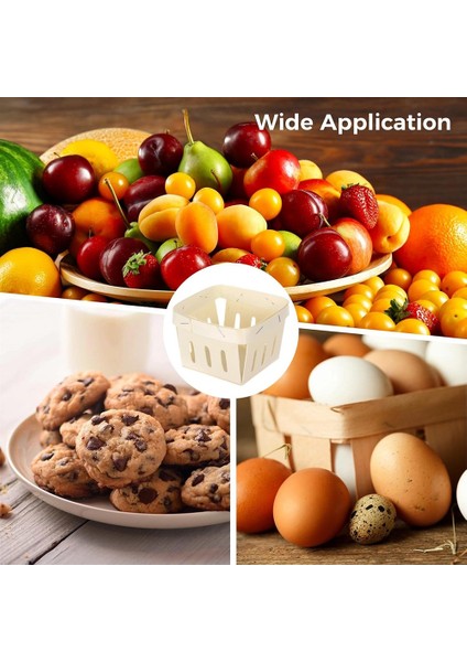 Küçük Ahşap Meyve Sepeti, Mini Kare Havalandırma Sepeti, Sepet Dökme Depolama Kapları Üretin (Yurt Dışından) fırsatları