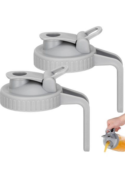 Geniş Ağız Mason Kavanozları, Airtight Mason Kavanoz Sürahi Flip Cap Lid (Yurt Dışından) modelleri