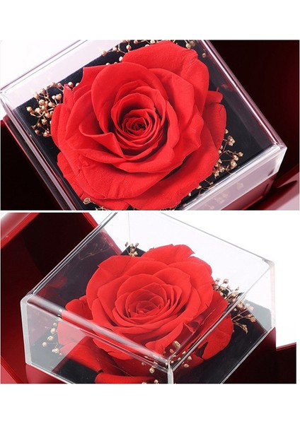 Noel Mücevher Kutuları Nişan Yüzük Kolye Hediye Kutusu Mücevher Paketleme Depolama Kutusu Tanabata Sevgililer Günü Hediye Kutusu (Yurt Dışından) modelleri