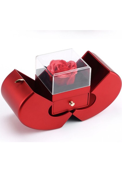 Noel Mücevher Kutuları Nişan Yüzük Kolye Hediye Kutusu Mücevher Paketleme Depolama Kutusu Tanabata Sevgililer Günü Hediye Kutusu (Yurt Dışından) indirimleri