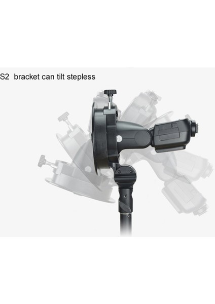 Godox S2 Flaş Tutucu Braket Lambası Için Godox Flash Işık Snoot (Yurt Dışından)