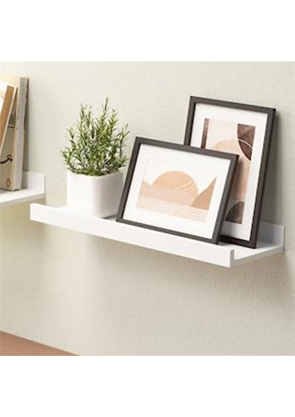 Yüzen Raf Duvar Monte, Yatak Odası Modern Beyaz Duvar Çerçevesi, Dekorasyon Oturma Odası Banyo Mutfak Için Kullanılır (Yurt Dışından) indirimleri