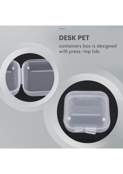 50 Paket Küçük Temiz Plastik Saklama Kapları, Karışık Boş Mini, Küçük Eşyalar ve Diğer Zanaat Projeleri Için Kapaklarla Kasa (Yurt Dışından) indirimleri