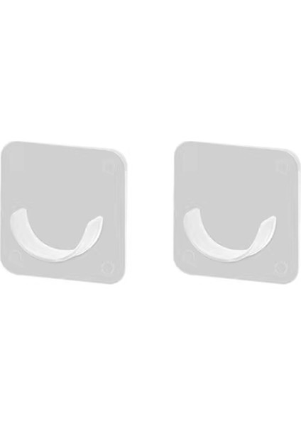 Tırnaksız Kutup Braketi Duş Tutucular Tutucular Dayanıklı Raflar Ev Şeffaf (Yurt Dışından)