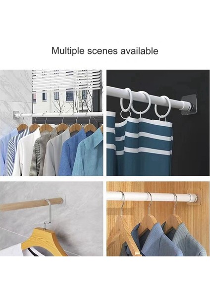 Tırnaksız Kutup Braketi Duş Tutucular Tutucular Dayanıklı Raflar Ev Şeffaf (Yurt Dışından) fırsatları