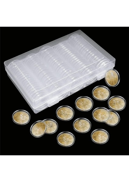 Madeni Para Kapsülleri 30MM Plastik Para Tutucular, Köpük Koruma Contalı Madeni Para Toplama Malzemeleri (17/20/25/27/30MM) -3 Paket (Yurt Dışından) indirimleri