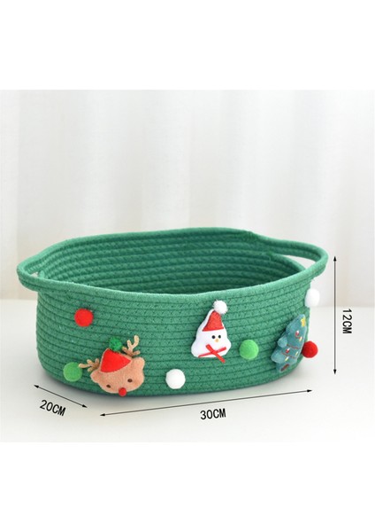 Hediye Sepetleri Küçük Pamuk Halat Sepetleri Depolama Oyuncak Atıştırmalık Sepetleri Kırmızı (Yurt Dışından) fırsatları