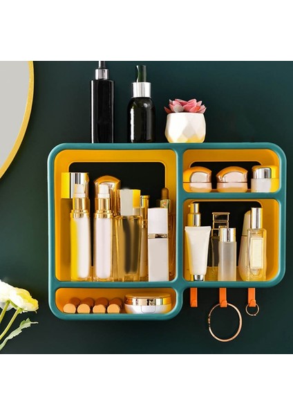 Banyo Duş Duvarı Montajı Yok Yüz Yıkama Kremi Cilt Bakımı Washbasin Depolama Rafı, A Çok Çok Yönlü Depolama Rafı, A (Yurt Dışından) modelleri