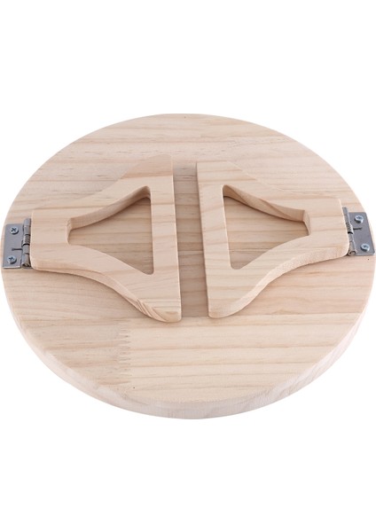 Kanepe Kol Klips Masası, Doğal Ahşap Kanepe Koltuk Klipsli Tepsi Masa Kanepe Kolu Dinlenme Organizatörü, Yuvarlak (Yurt Dışından) fırsatları