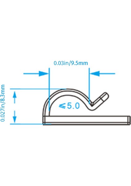 100PCS Açık Dize Işıkları Için Kancalar Klipsler Noel Işığını Asmak Için Ağır Hizmet Kablo Klipsleri (Yurt Dışından) fiyatları