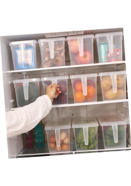 Kutu Buzdolabı Depolama Kutusu Istiflenebilir Buzdolabı Organizatör Gıda Depolama Kutuları Buzdolabı Dolabı Buzdolabı (Yurt Dışından) fiyatları
