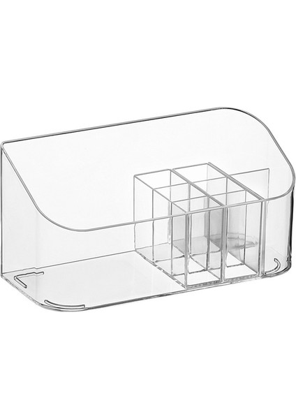 Makyaj Fırçaları Tutucu, Makyaj Organizatörü Küçük Vanity Tepsisi Saklama Kutusu, Ruj, Kalem, Losyon Için Kozmetik Ekran Kılıfı (Yurt Dışından)