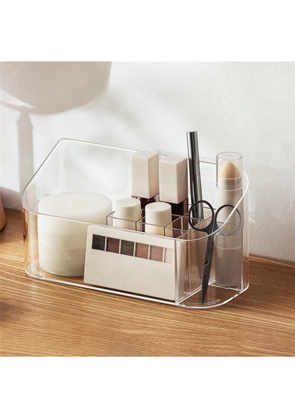 Makyaj Fırçaları Tutucu, Makyaj Organizatörü Küçük Vanity Tepsisi Saklama Kutusu, Ruj, Kalem, Losyon Için Kozmetik Ekran Kılıfı (Yurt Dışından) fırsatları