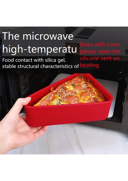 Pizza Artık Depolama Konteyneri, Pizza Organizatör Kutusu Kaydet Alan Yeniden Kullanılabilir Pizza Slicone Depolama Konteyneri Mavi (Yurt Dışından) fırsatları