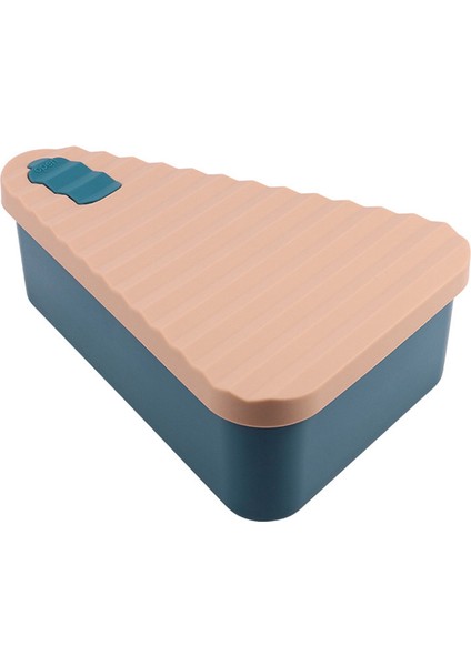 Pizza Artık Depolama Konteyneri, Pizza Organizatör Kutusu Kaydet Alan Yeniden Kullanılabilir Pizza Slicone Depolama Konteyneri Mavi (Yurt Dışından) indirimleri