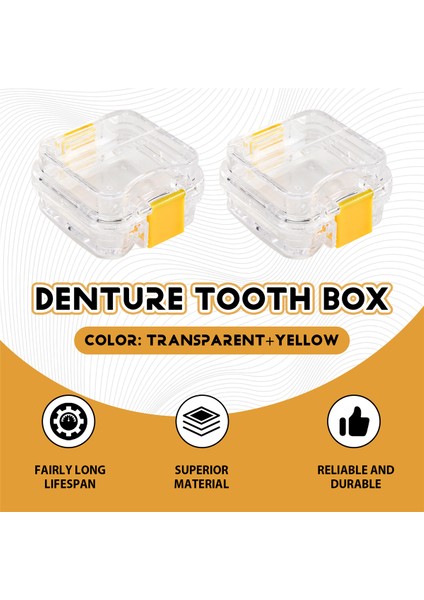 10 Adet Film Yüksek Kaliteli Protez Depolama Kutusu Diş Implant Zarı Diş Kutusu ile Plastik Protez Diş Kutusu (Yurt Dışından) fırsatları