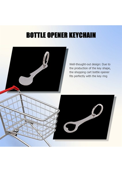 Anahtar Halka Olarak 2 Adet Paslanmaz Çelik Alışveriş Arabası Çıkarıcı Dükkan Atma Tramvay Jetonu Doğrudan Ayrılabilir (Yurt Dışından) indirimleri