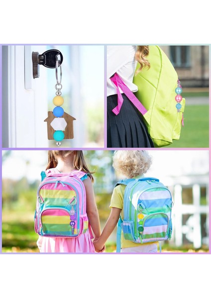 20PCS Boncuklu Anahtarlıklar Mücevher Için Metal Çubuk Zincirler Dıy Projeleri Için Anahtarlık Çubuk Aksesuarları (Yurt Dışından) fırsatları