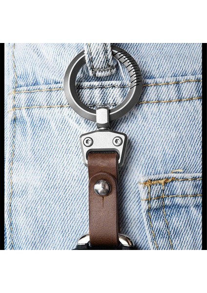 Titanyum Alaşımlı Araba Anahtarlık Kolye Basit Evrensel Anahtarlık Hediyesi (Yurt Dışından) modelleri